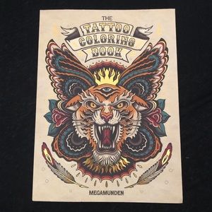 🚨TATTOO COLORING BOOK